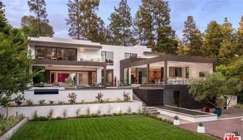 439 Million Newly Built Modern Mansion In Beverly Hills Ca Homes