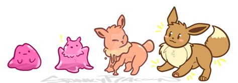 Ditto Eevee Transformation By Spunkyracoon On Deviantart