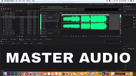 How To Master Audio In Adobe Audition Mastering Audio Youtube