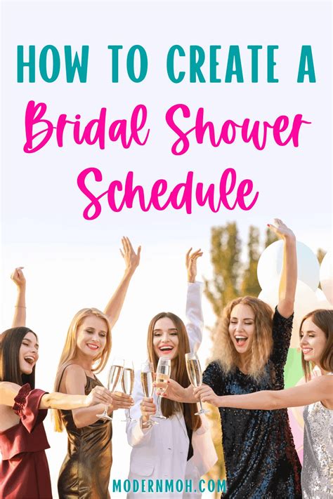 Bridal Shower Order Of Events