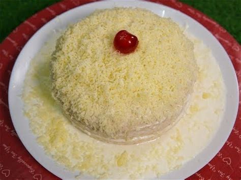 (wisk sehingga sebati) tuangkan keatas kek. Resepi Kek Cheese Leleh Gebu Hanya Guna Blender - YouTube