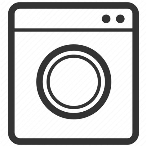 Clothes washer, laundry, laundry machine, laundry room, washer, washing machine icon