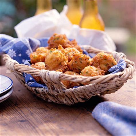 This recipe is a very traditional hush puppy recipe and the main flavor is going to be just the amount of onion that you add. Taste of the South: Hush Puppies Recipe - Southern Living