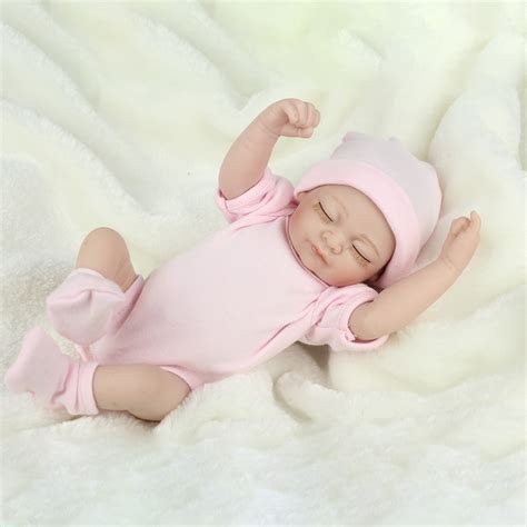 10 Reborn Baby Doll Full Body Soft Vinyl Silicone Mini Preemie Girl