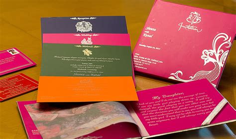 Indian Wedding Invitations And Stationers In The Usa India Pakistan