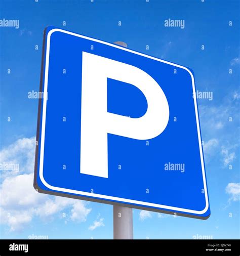 Parking Traffic Sign Stock Photo Alamy