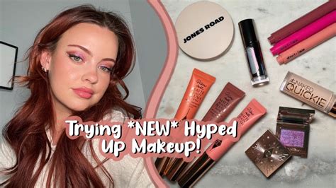Trying New Hyped Up Makeup Lots Of Swatches Julia Adams Youtube
