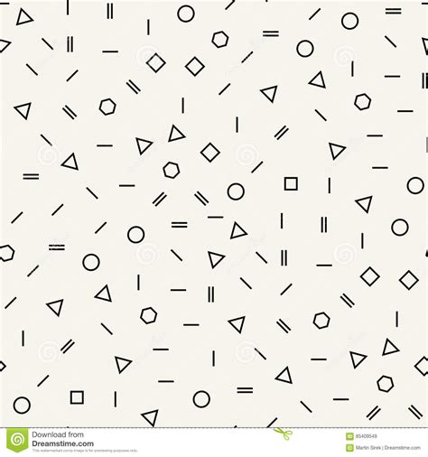 Abstract Geometric Black And White Graphic Minimal Halftone Pattern