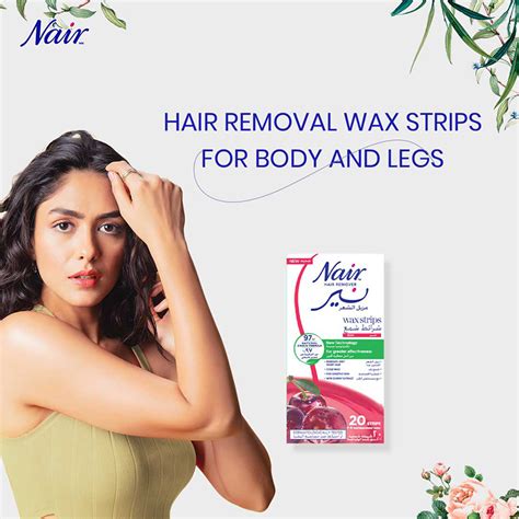 Buy Nair Cherry Body Wax Strips 20 Online At Best Price In India Health And Glow