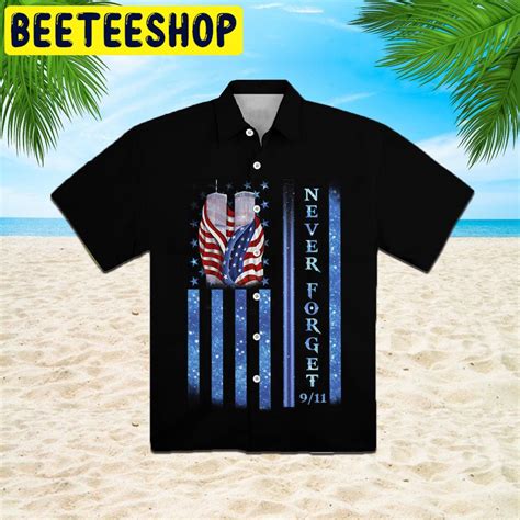911 Never Forget Memorial Hawaiian Shirt Beeteeshop