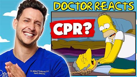 Doctor Fact Checks The Simpsons Medical Scenes