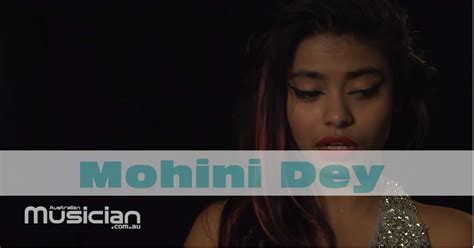 Mohini Dey Australian Musician Interview During The Namm Show