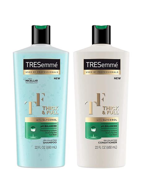 Tresemme Pro Collection Thick And Full Shampoo And Conditioner Set 22 Ounce