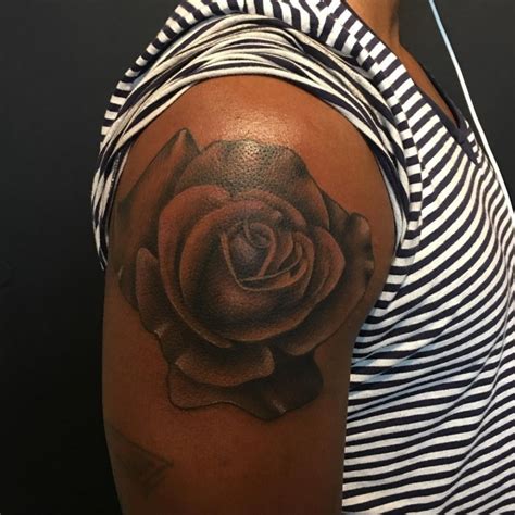 Rose Tattoos For Men Shoulder Tattoo Design