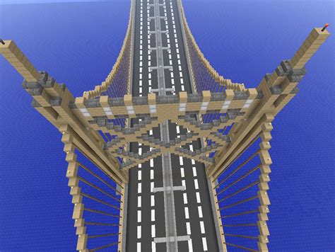 Gothic Style Suspension Bridge Ashfield Bridge Minecraft Project