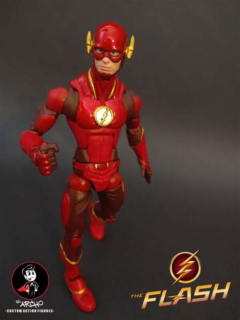 The Flash Flash Custom Action Figure