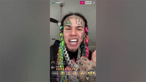 6ix9ine Explained Why He 🐀 Rat Full Instagram Live With New Hit Gooba