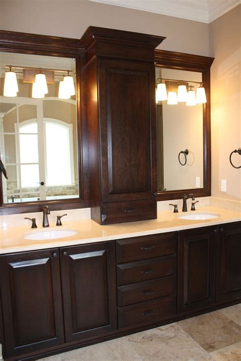 Picking the right bathroom cabinet or the best bathroom vanity is a tough job. Master Bathroom Medicine Cabinet | Bathroom vanity designs ...