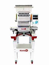 Photos of Commercial Embroidery Equipment