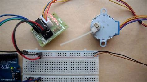 Arduino Stepper Motor Control With Rotary Encoder Youtube