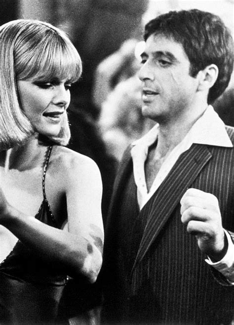 Michelle Pfeiffer And Al Pacino In Scarface 1983 Scarface Movie