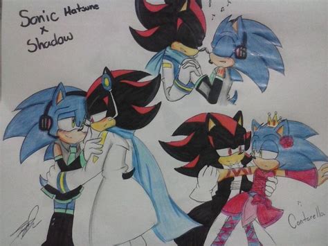 Shadonic Vocaloids By Idalyaoisonic1344 On Deviantart Sonic And