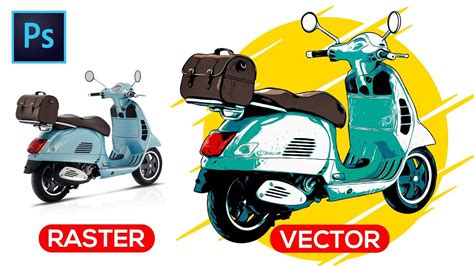 How To Vectorize An Image Photo To Vector Photoshop Tutorial