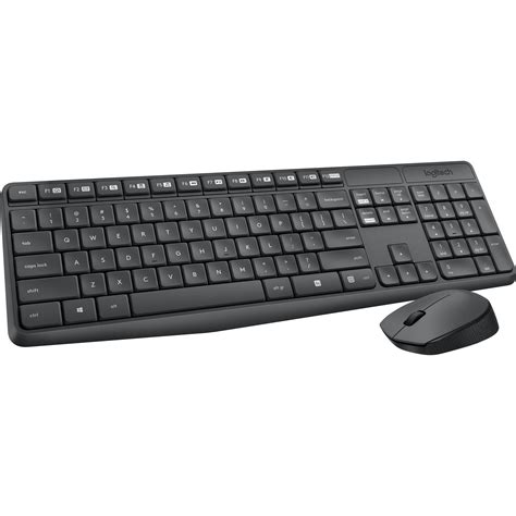 And a wireless mouse and keyboard combo help to take this experience a bit further. Logitech MK235 Wireless Keyboard and Mouse 920-007897 B&H ...