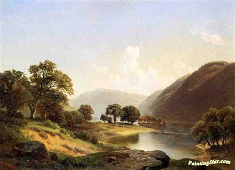Mountain Landscape With River Near Philadelphia Artwork
