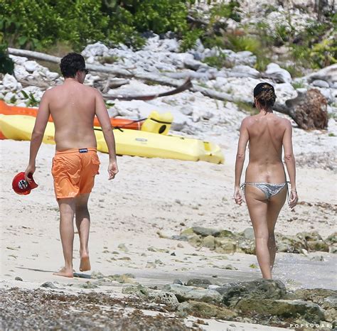 Heidi Klum Topless On The Beach Pictures Popsugar Celebrity