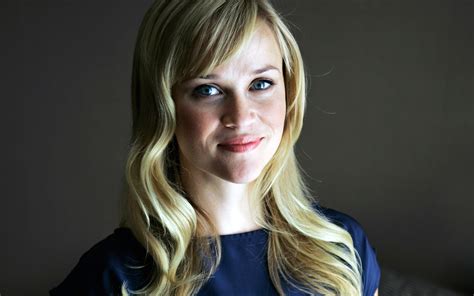 Wallpaper Reese Witherspoon Blond Blue Eyed Smile Celebrity