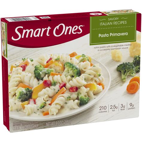 Smart Ones Pasta Primavera Frozen Meal 9 Oz Box