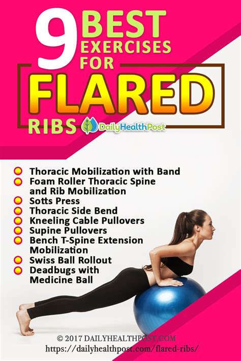 9 Best Exercises To Correct Flared Ribs Without Surgery