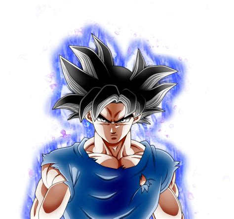 Though this wasn't made clear at the time, it's known now that goku completing ultra instinct isn't the same as mastering it. Goku Ultra Instinct Aura by AngelArts2 on DeviantArt