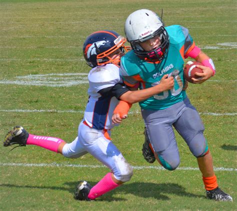 Tyf Game Of The Week 9u Broncos And Dolphins