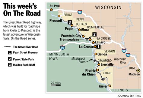 The Great River Road Is Perfect For A Great Wisconsin Road Trip