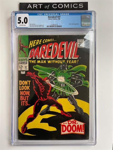 Daredevil 37 Doctor Doom Appearance Cgc Graded 50 Catawiki