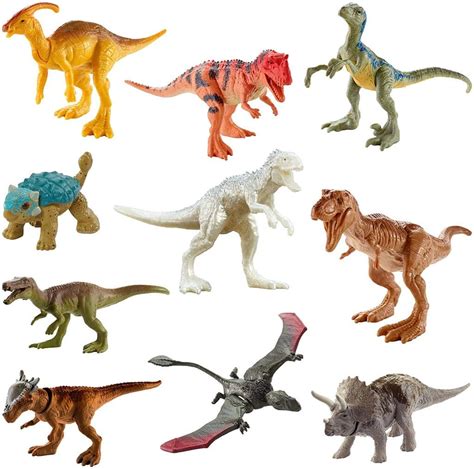 Jurassic World Camp Cretaceous Mini Action Dino S 10 Pack
