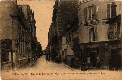 Rue De La Tour à Paris 16e Cartorum
