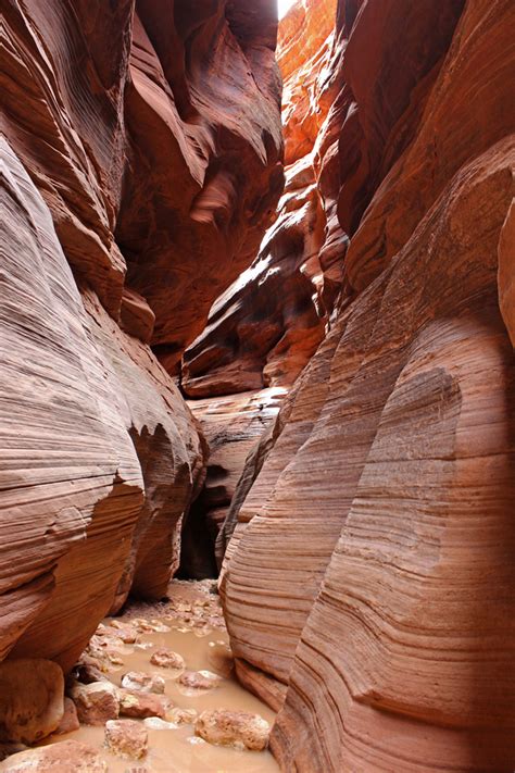 Trail starts in utah and weaves back and forth over the arizona state line. Wire Pass to Buckskin Gulch: An Amazing Hike in the Slot Canyons