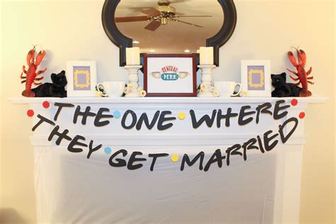 Friends Themed Bridal Shower