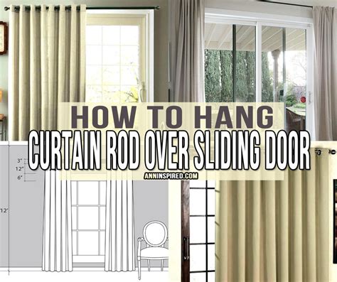 How To Put Curtains On A Patio Door
