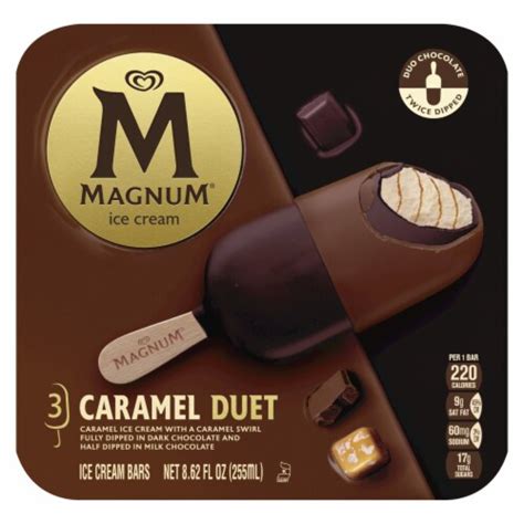 Magnum Caramel Duet Ice Cream Bar 3 Ct Harris Teeter