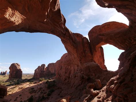 Double Arch Trail Arches National Park Hiking Route