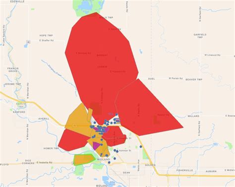 Large Power Outage Reported In Midland