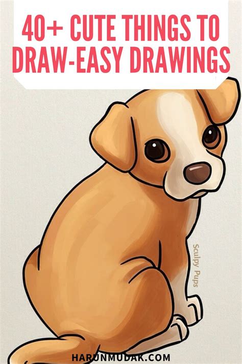 40 Cute Things To Draw Cute Easy Drawings Cute Easy Drawings Easy
