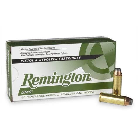 Remington Umc Handgun 44 Remington Magnum Jsp 180 Grain 50 Rounds