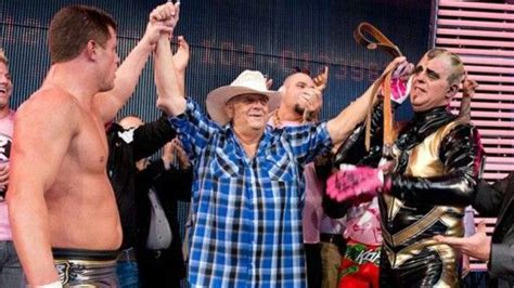 Dusty Rhodes With His Sons Cody Rhodes And Goldust Rip Dusty Rhodes