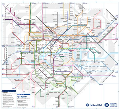 Tube Zone Map London Lilianaescaner
