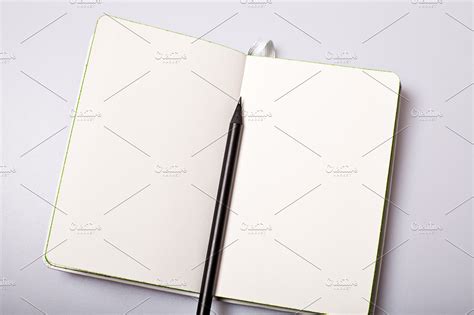 Open Notepad With Blank Pages High Quality Business Images ~ Creative
